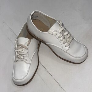 Vintage Self Starters Classic Baby Learning To Walk White‎ Leather Walking Shoes